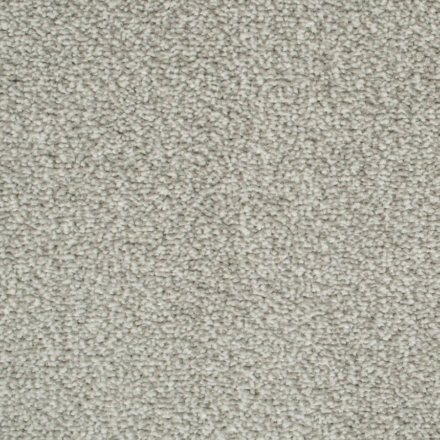 Ivory Grey 174 Oxford Saxony Carpet 4.4m x 5m Remnant