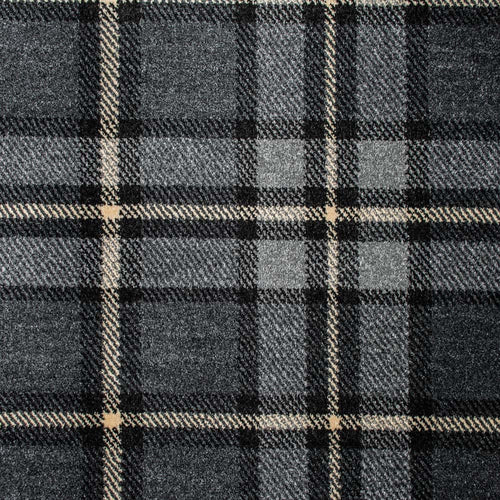 Lead Midas Tartan Wilton Carpet 2m x 4m Remnant