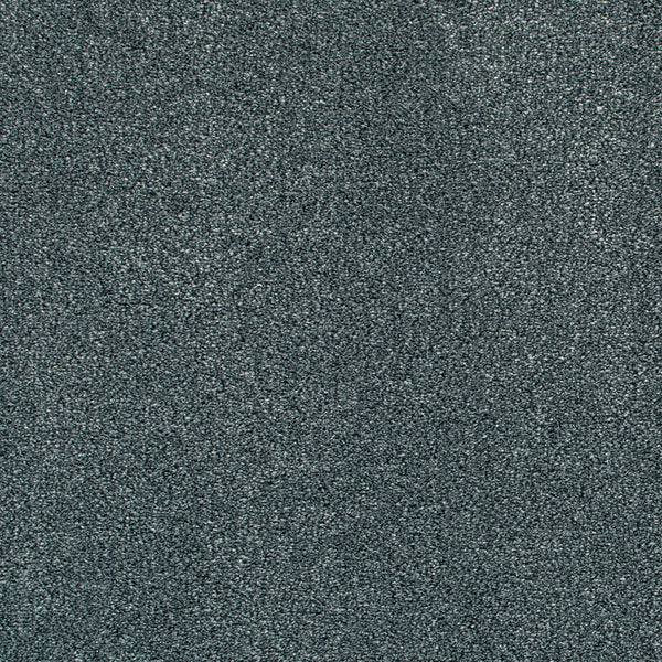 Slate Blue 277 Oxford Saxony Carpet 2.6m x 5m Remnant