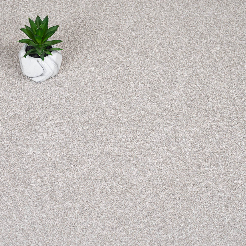 Almond Mousse Sensation Heathers 60oz Carpet by Cormar