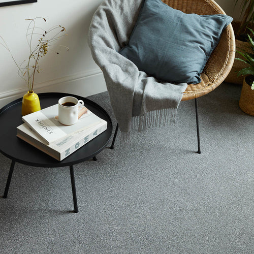 Anchor Grey Trinity Twist Carpet by Cormar