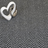 Anthracite Chile Herringbone Carpet