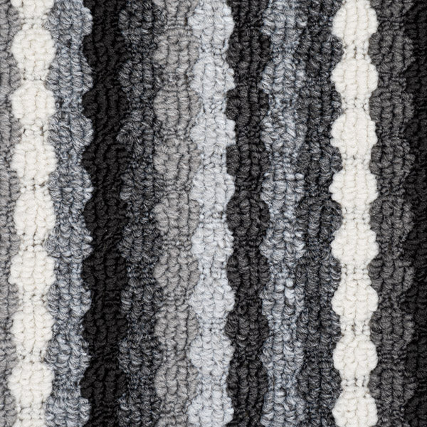 Anthracite Multi Stripe Loop Carpet