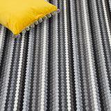 Anthracite Multi Stripe Loop Carpet