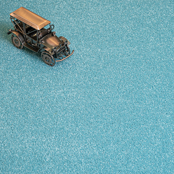 Aqua Blue 81 Carousel Twist Carpet