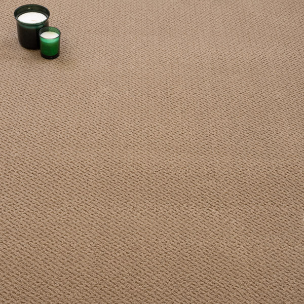 Beige Abstract Castle Carpet