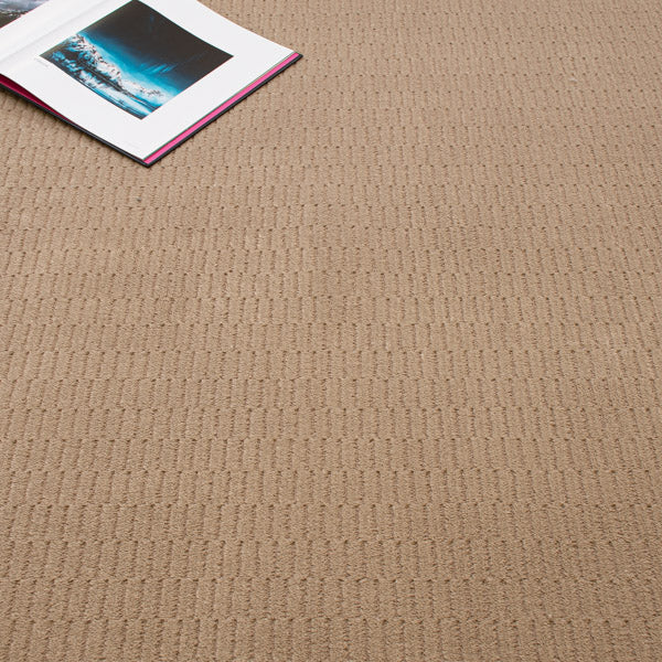 Beige Lines Castle Carpet