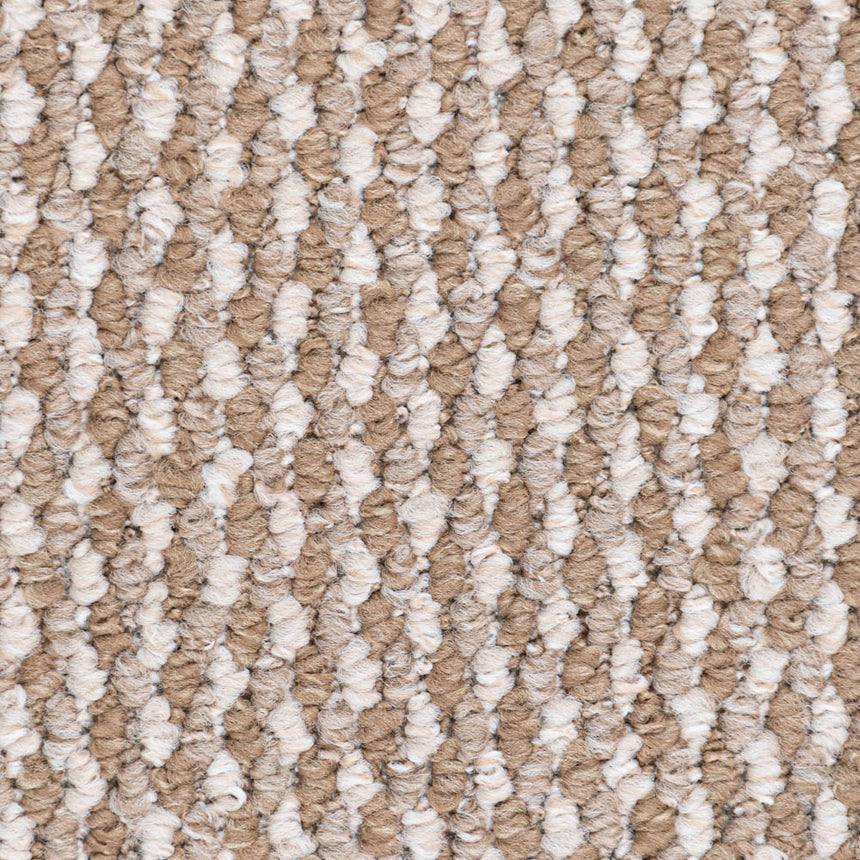 Beige Richmond Loop Feltback Carpet