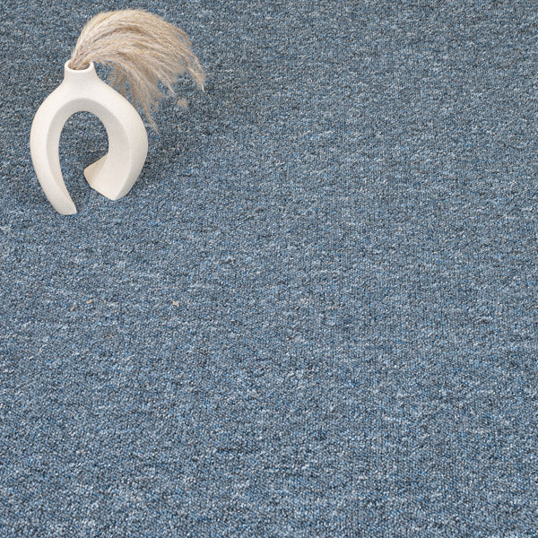 Blue Utah Loop Feltback Carpet