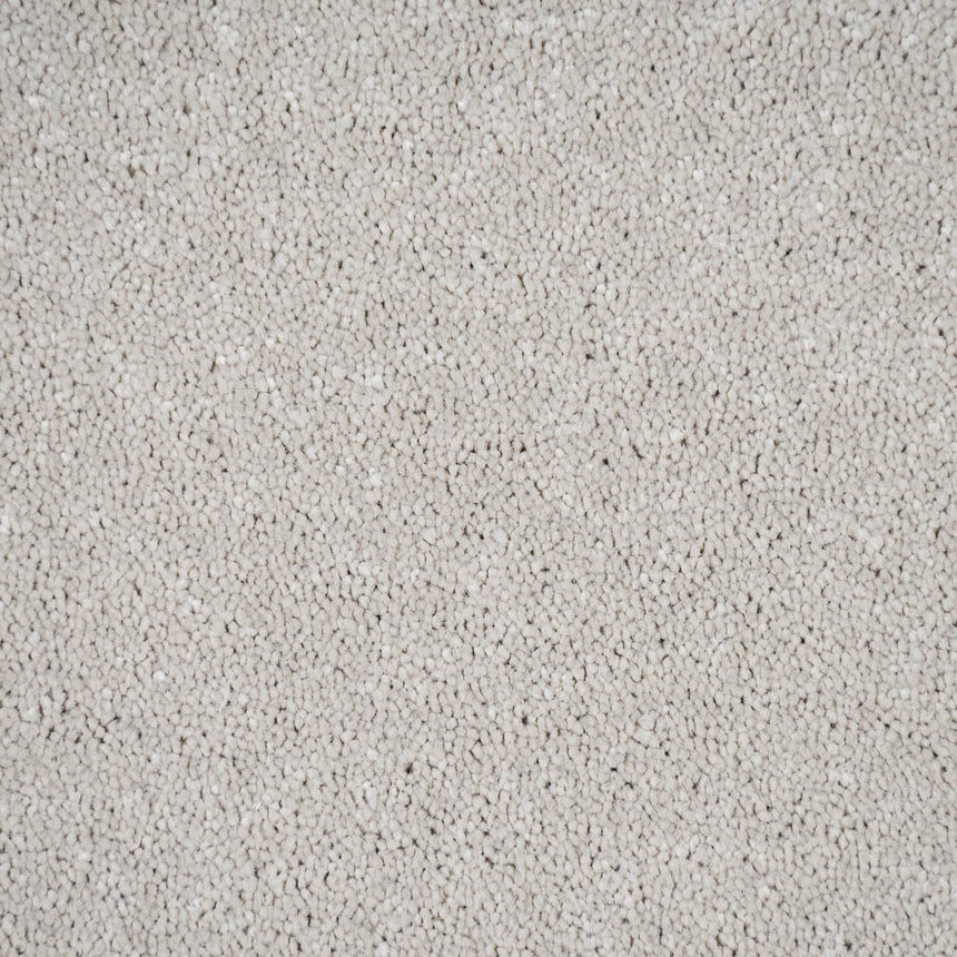 Cotton Beige Bellevue Saxony Carpet