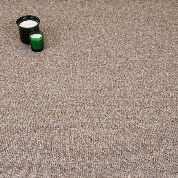 Dark Beige Utah Loop Feltback Carpet