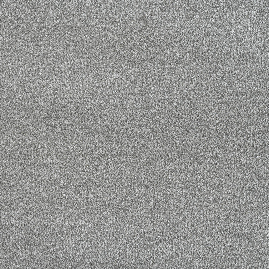 Dove Grey Polaris Luxury Saxony Carpet