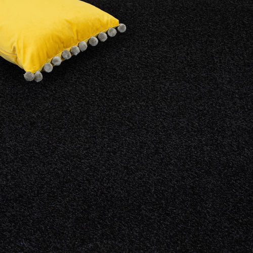 Ebony Black Oxford Twist Carpet