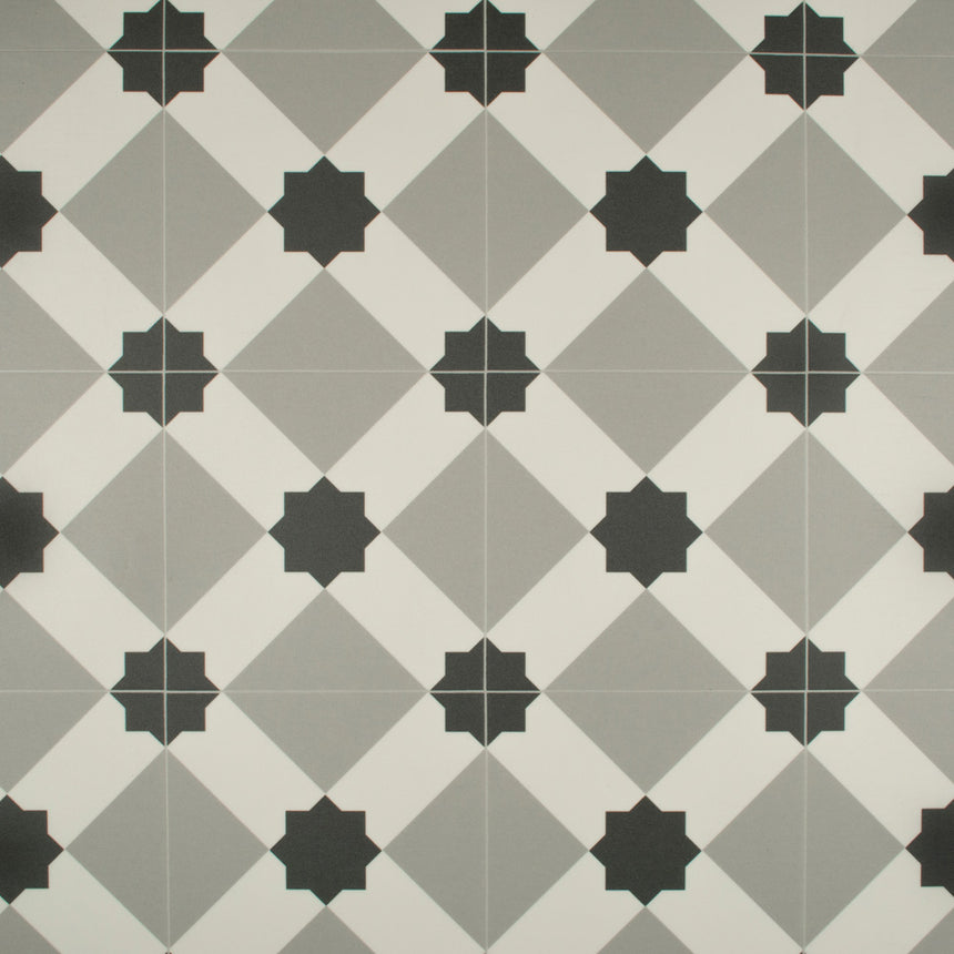 Black & White Candy Vinyl Flooring