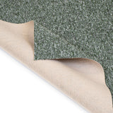 Green Utah Loop Feltback Carpet