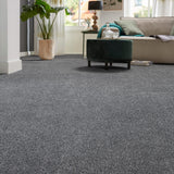 Grey Astra Saxony Carpet