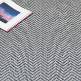 Grey Chile Herringbone Carpet