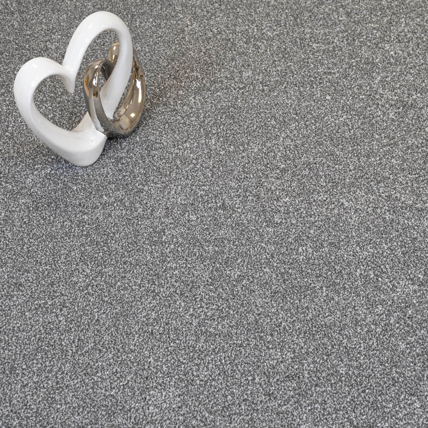 Grey Delaware Saxony Carpet