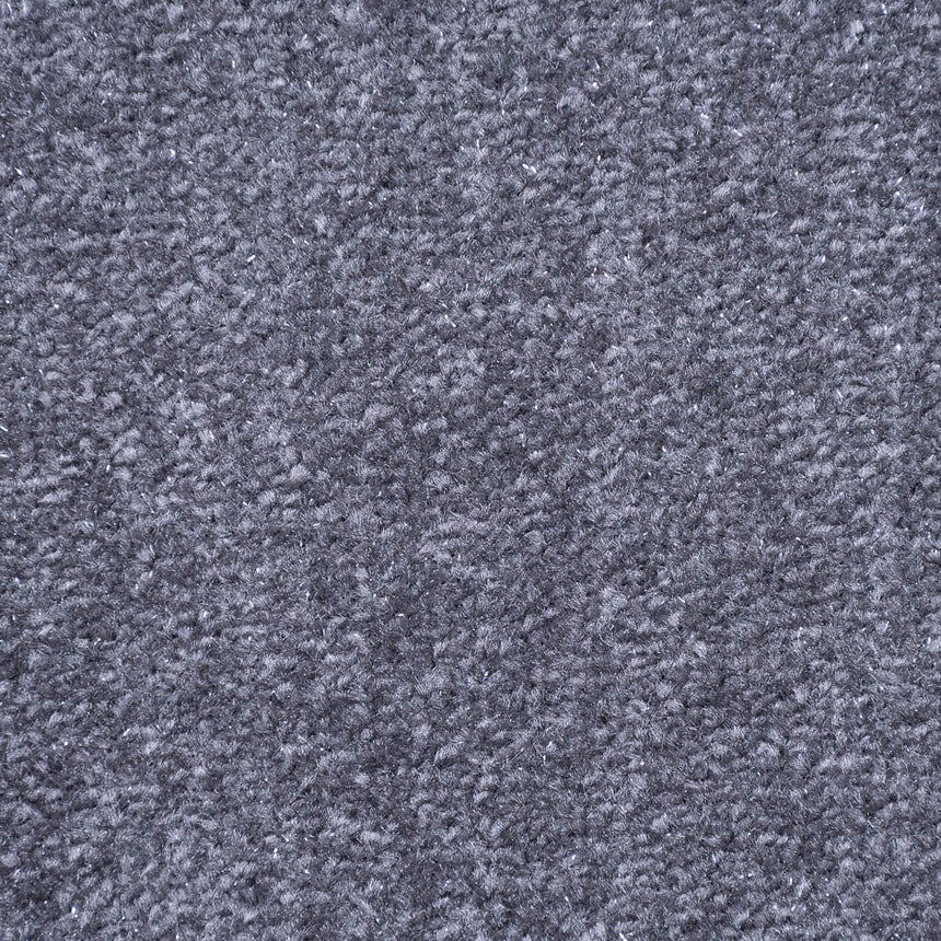 Grey Silver Glitter Twist Carpet