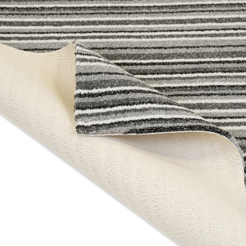 Grey Stripe Keswick Twist Carpet