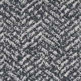 Herringbone Steel Illusion Wilton Carpet