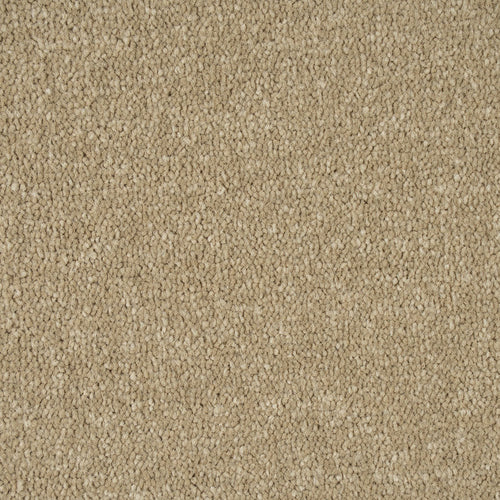 Honey Beige Missouri Saxony Carpet 4.01m x 5m Remnant