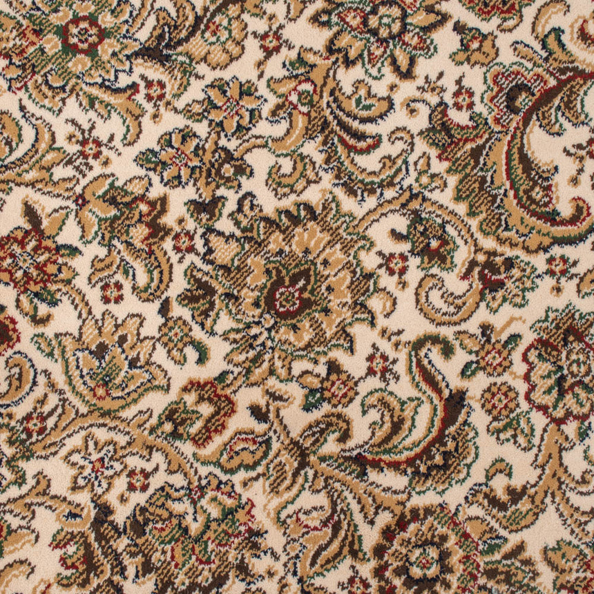 Ivory 2503 60 Jacobean Patterned Wilton Wiltax Carpet