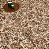 Ivory 2503 60 Jacobean Patterned Wilton Wiltax Carpet