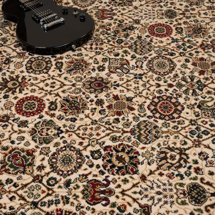 Ivory 2501 60 Royal Garden Wilton Wiltax Carpet | Buy Square