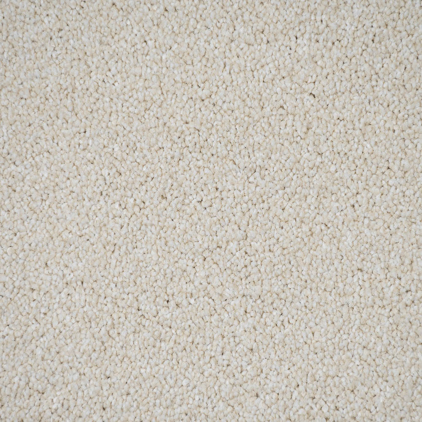 Ivory Inglewood Saxony Carpet by Cormar