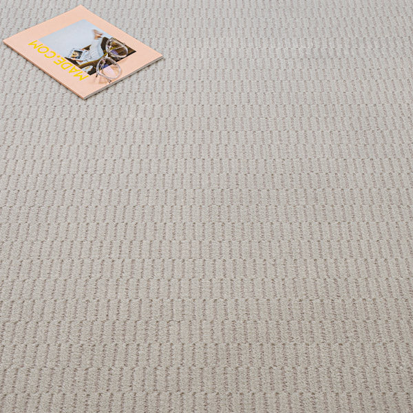 Light Grey Lines Castle Carpet