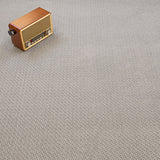 Light Grey Waves Castle Carpet