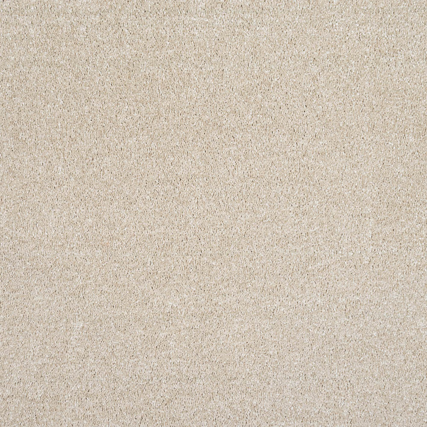 Linen Beige Alhambra Saxony Carpet