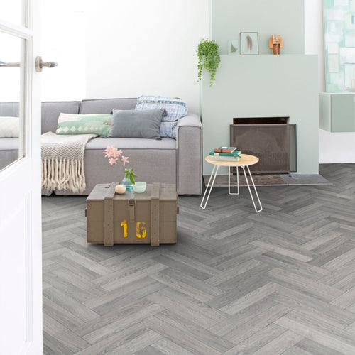 Marilyn 593 Vintage Herringbone Wood Vinyl Flooring