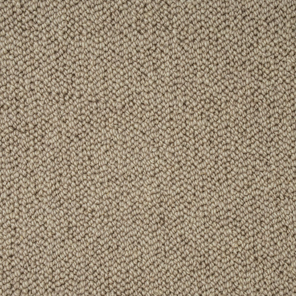 Natural Beige Illinois Loop Carpet 4.12m x 5m Remnant