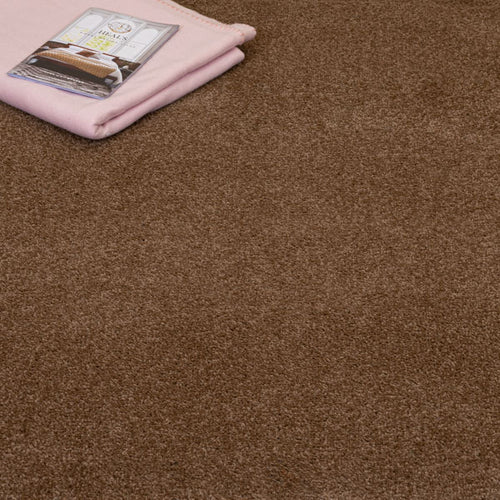 Natural Brown Oxford Twist Carpet