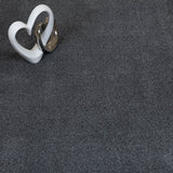 Nickel Grey Verdi Saxony Carpet