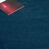 Ocean Blue Verdi Saxony Carpet