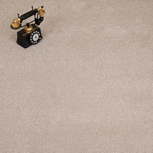 Pearl Beige Verdi Saxony Carpet