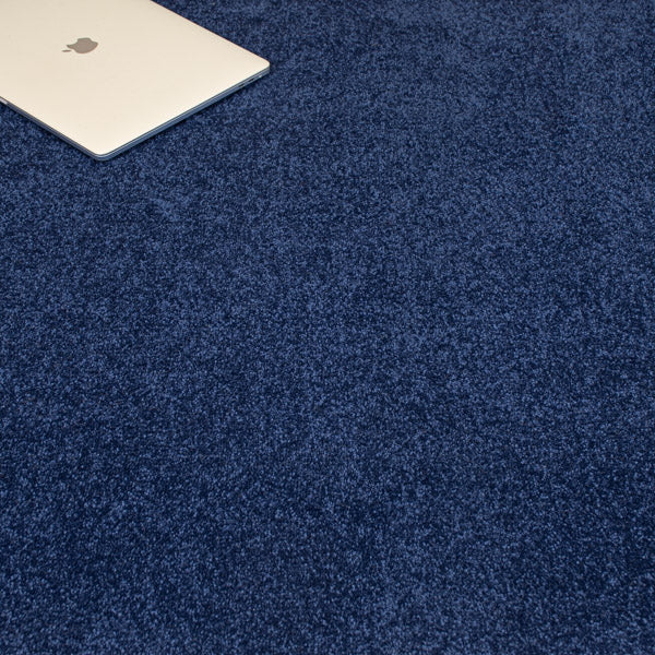 Portofino Blue Zephyr Saxony Carpet