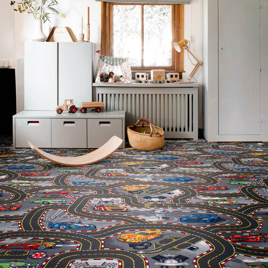 Racers 97 Kids Carpet