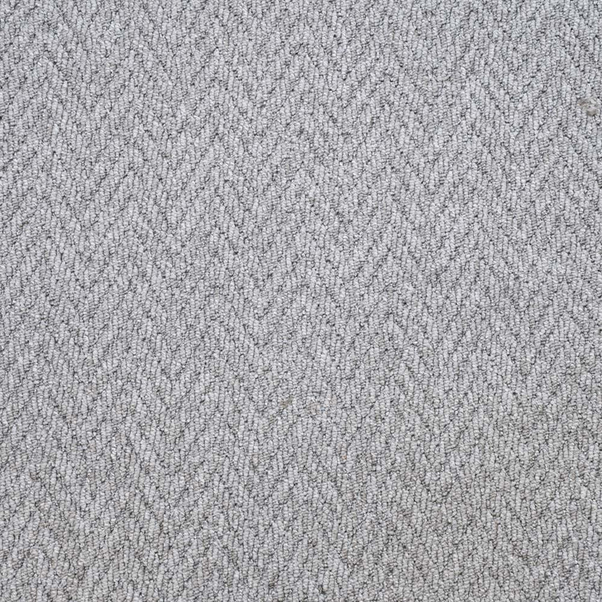 Silver Andes Herringbone Carpet