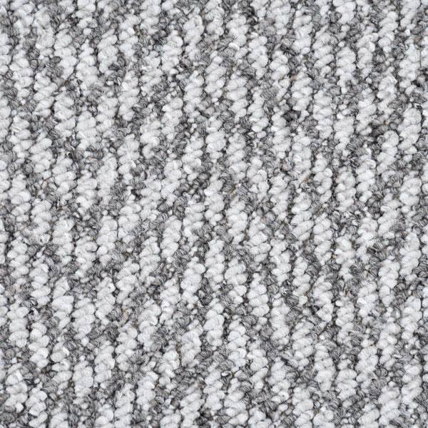 Silver Chile Herringbone Carpet