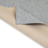 Silver Chile Herringbone Carpet