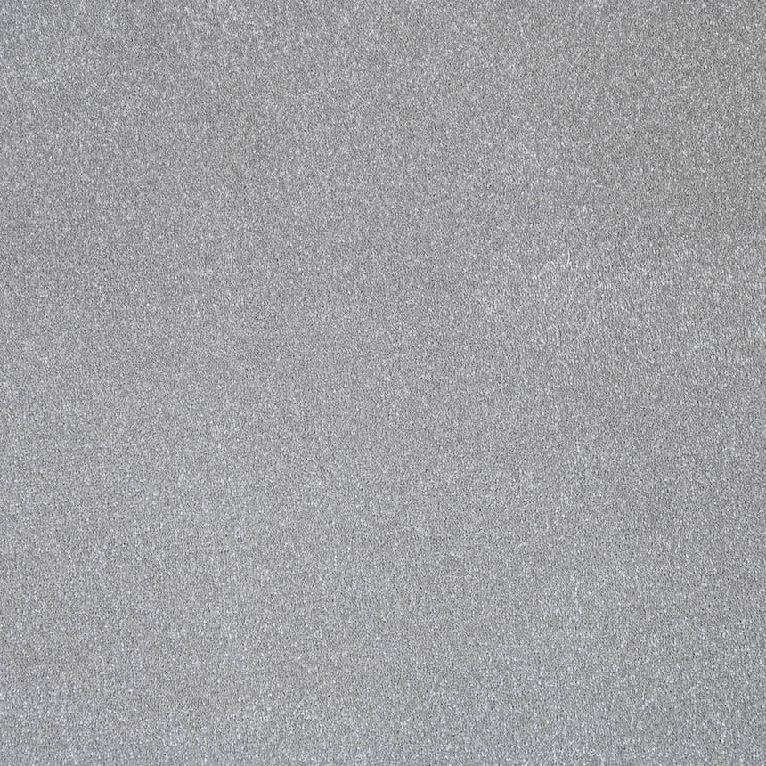 Silver Grey Bellevue Saxony Carpet