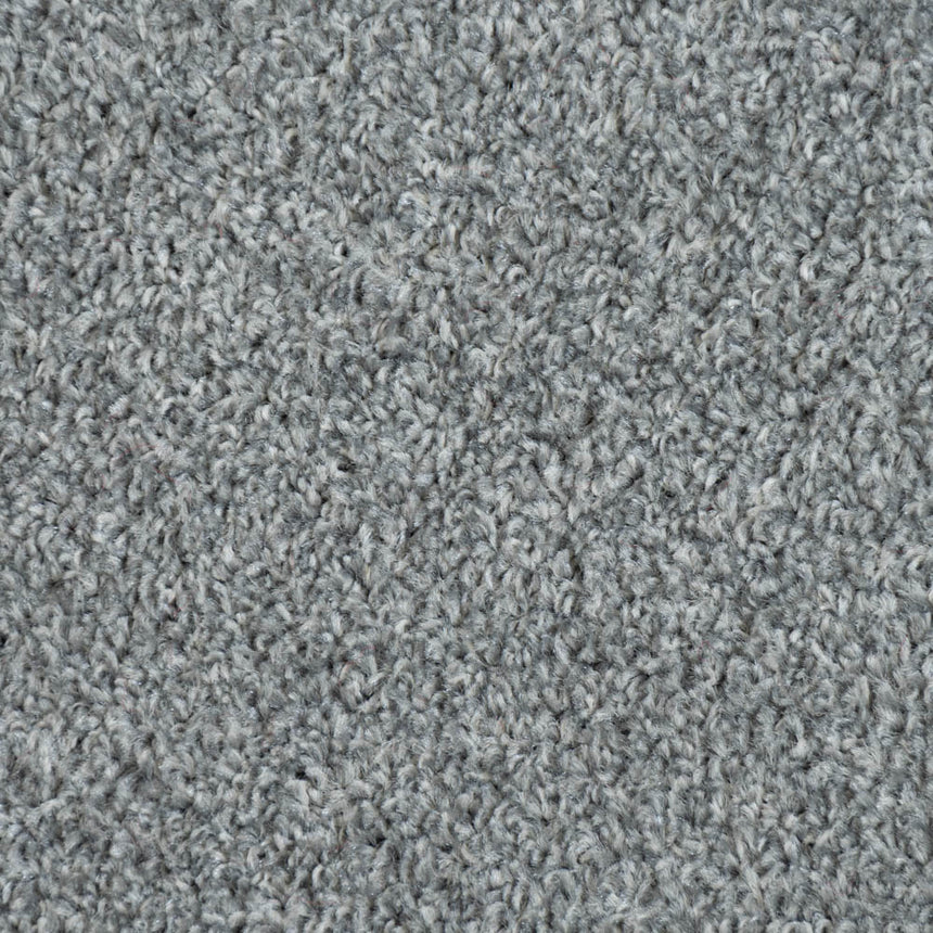 Silver Grey Louisiana Saxony Carpet