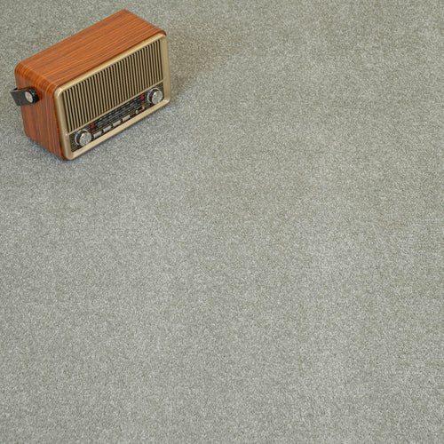 Silver Grey Moxie Saxony Carpet