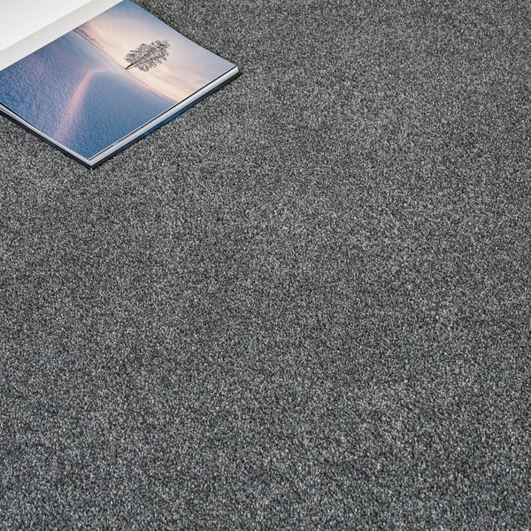 Slate Hestia Saxony Carpet