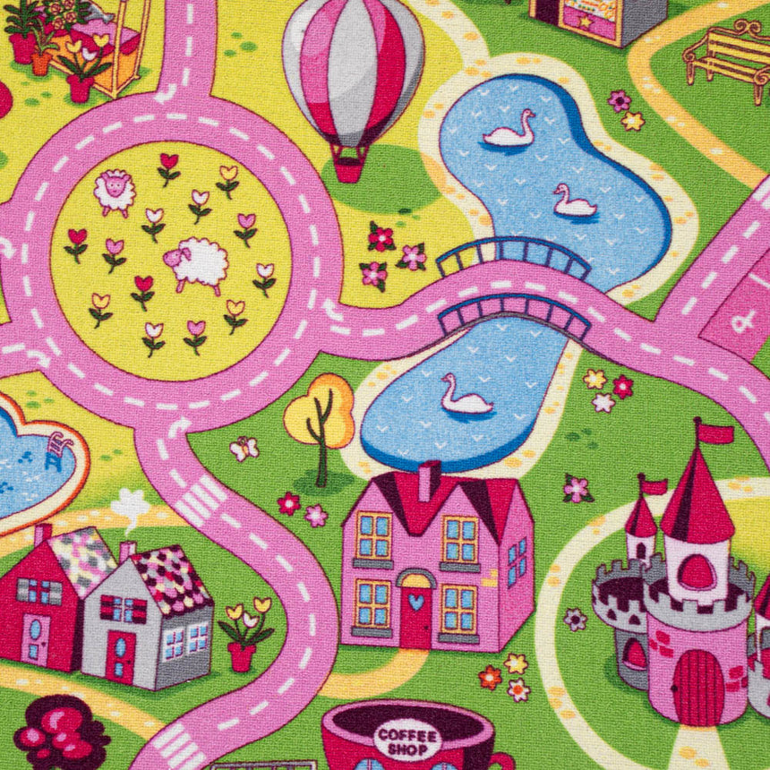 Sweet Town 26 Kids Carpet