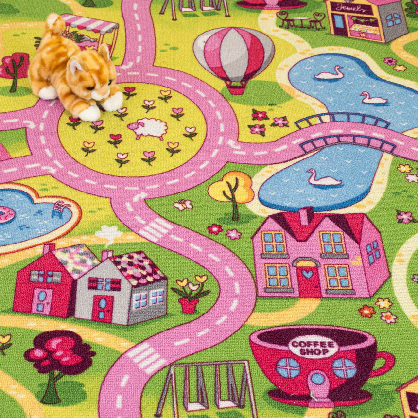 Sweet Town 26 Kids Carpet